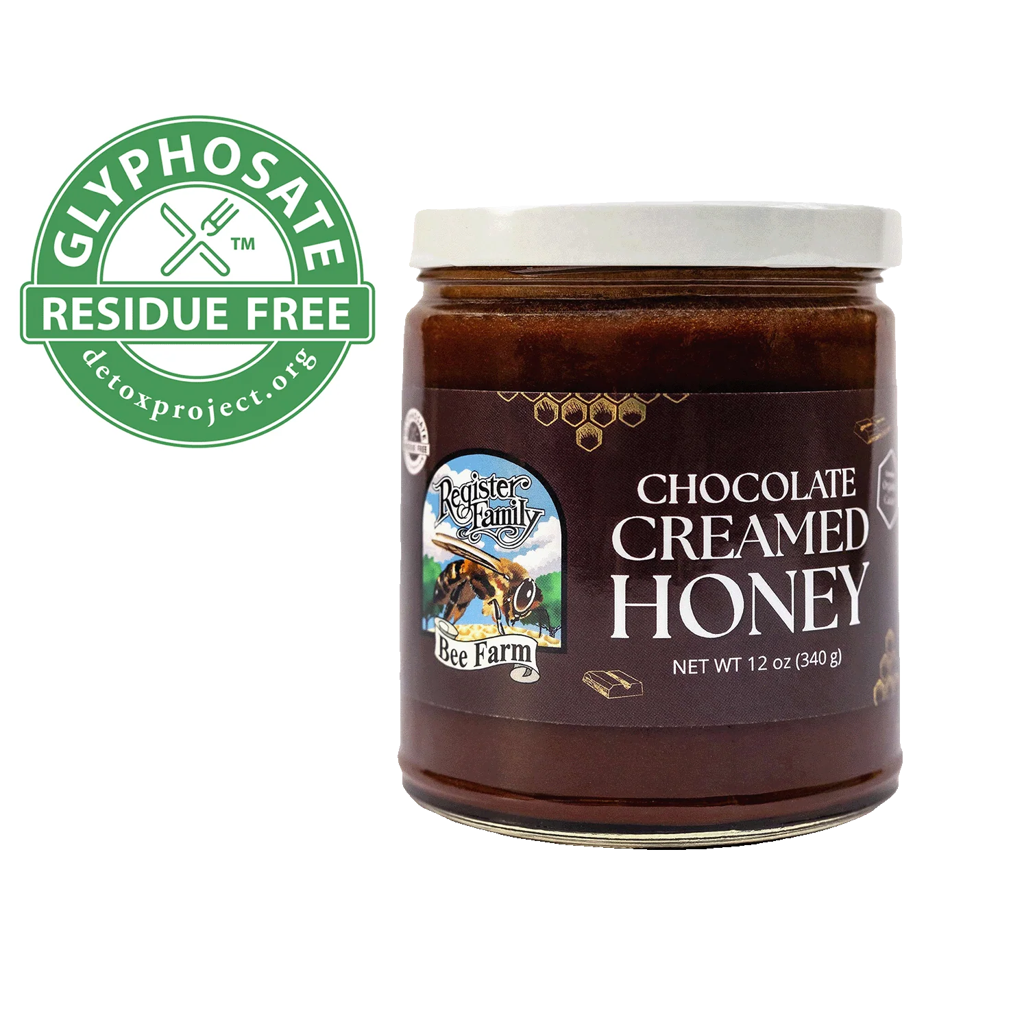 Register Family Chocolate Creamed Honey