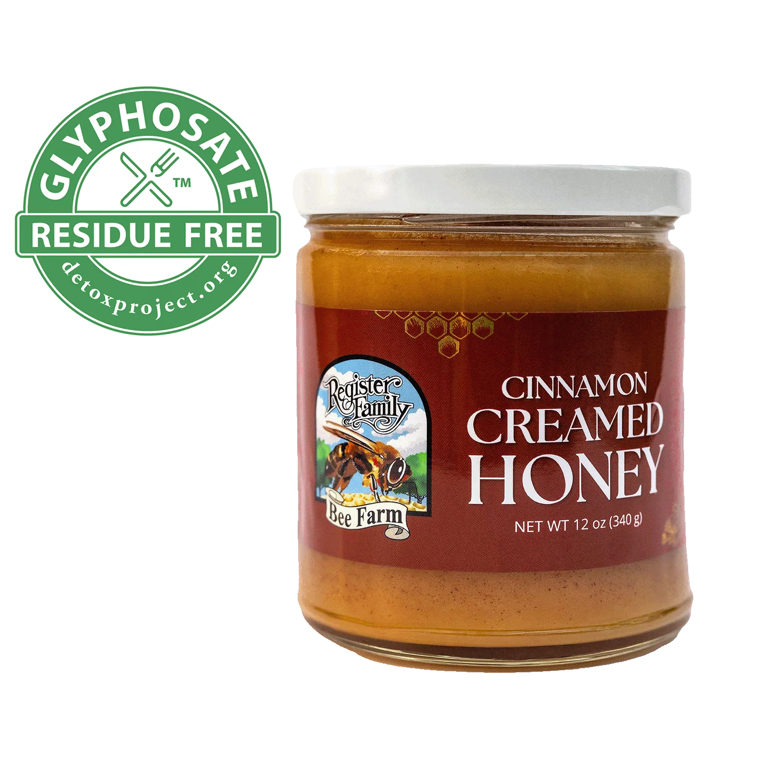 Register Family Cinnamon Creamed Honey