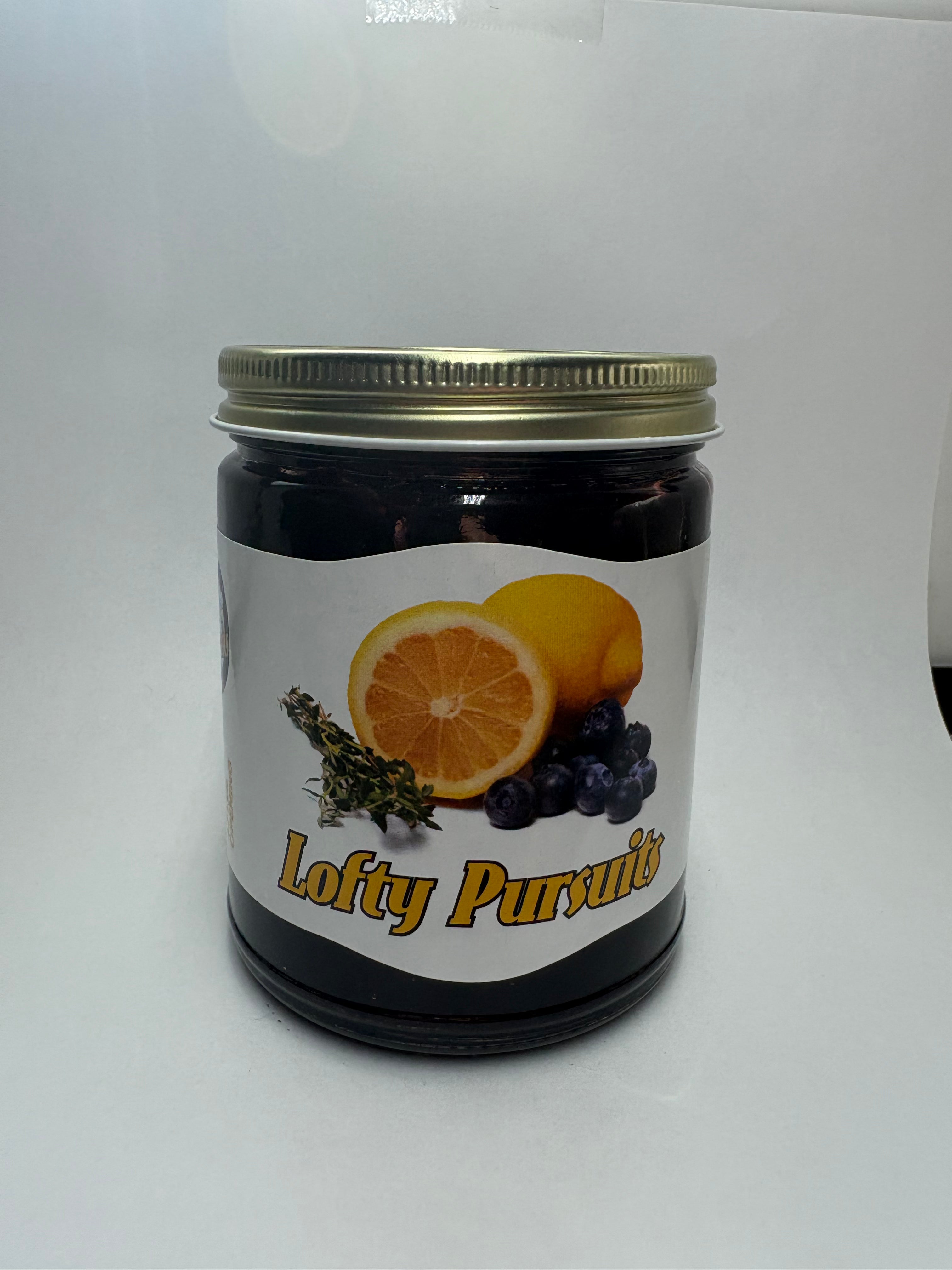 Blueberry - Lemon & Thyme Jam from Lofty Pursuits