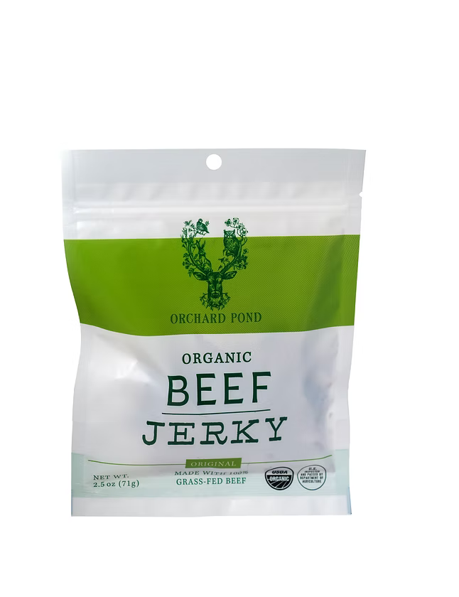 Organic Beef Jerky from Orchard Pond