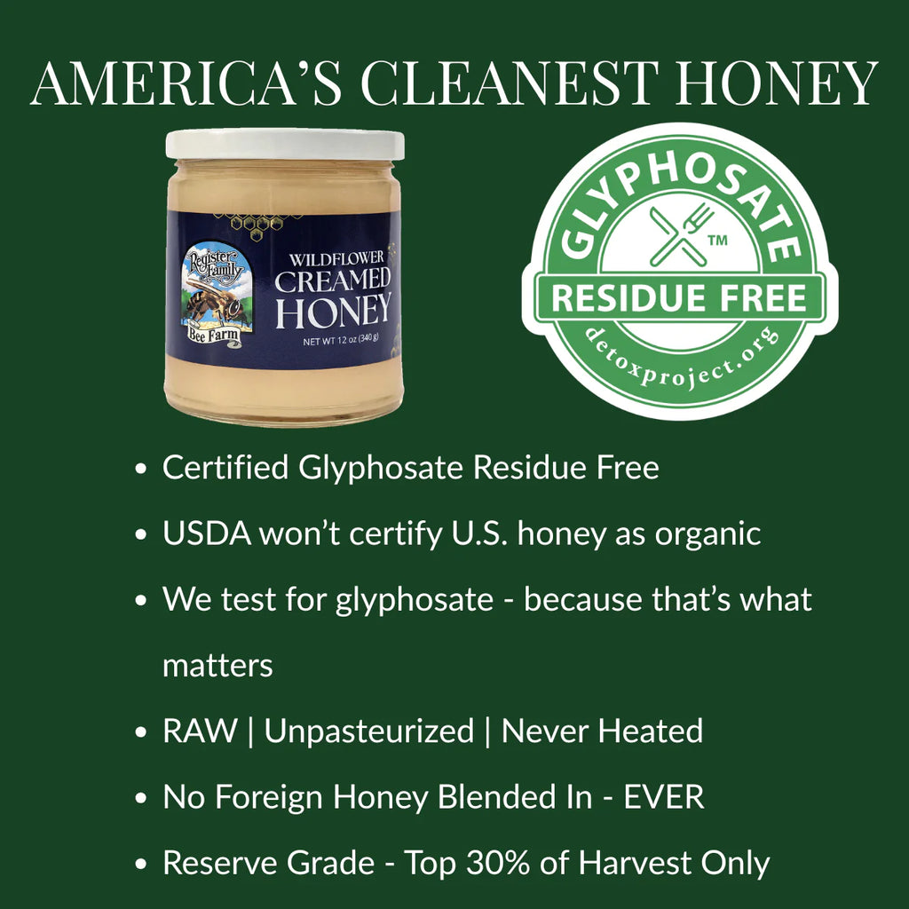Register Family Wildflower Creamed Honey